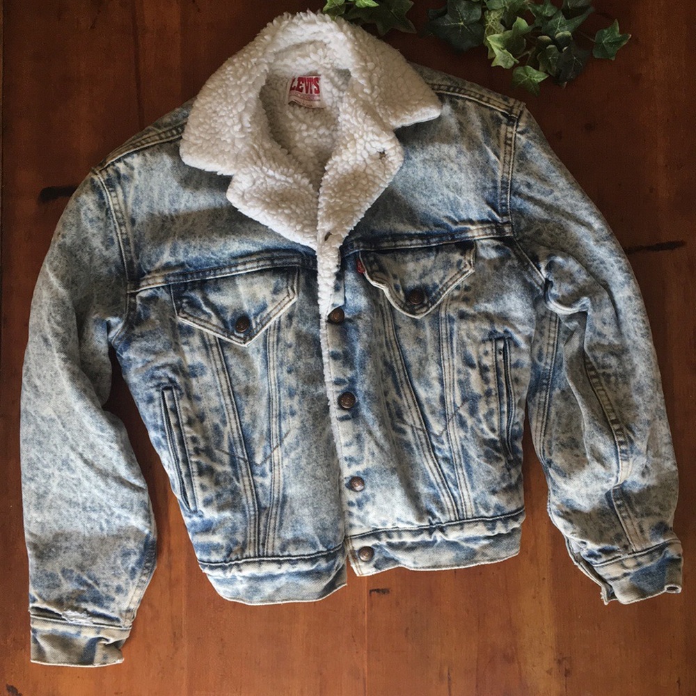 Levi’s Acid Wash Denim Jacket
